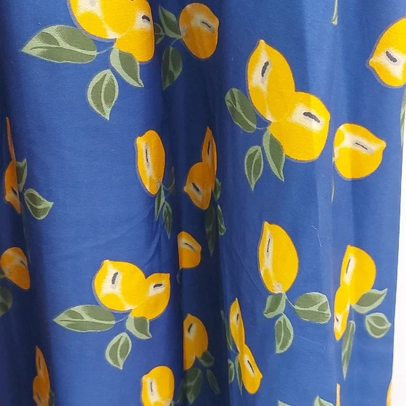 Ultra Pink Blue and Yellow High Low Dress - Picture 3 of 13